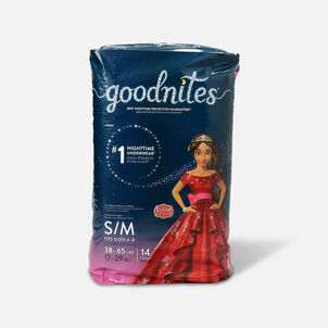 Goodnites Bedtime Underwear for Girls