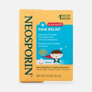 Neosporin Antibiotic + Pain Relief Cream for Kids, 0.5 oz.