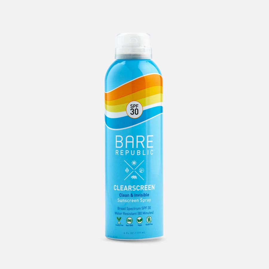 Bare Republic Clearscreen Sunscreen Body Spray, 6 oz., , large image number 0
