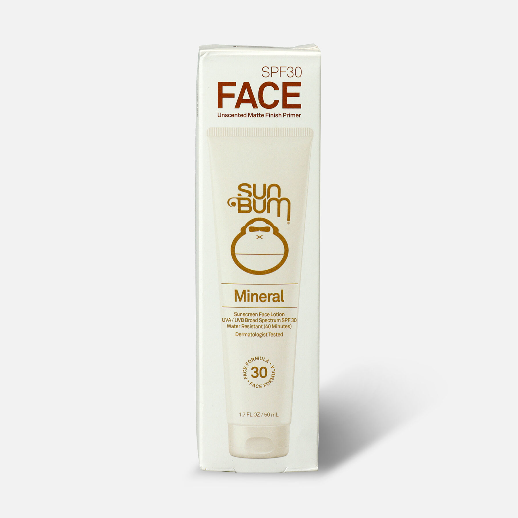 Sun Bum Mineral SPF 30 Sunscreen Face Lotion, 1.7oz
