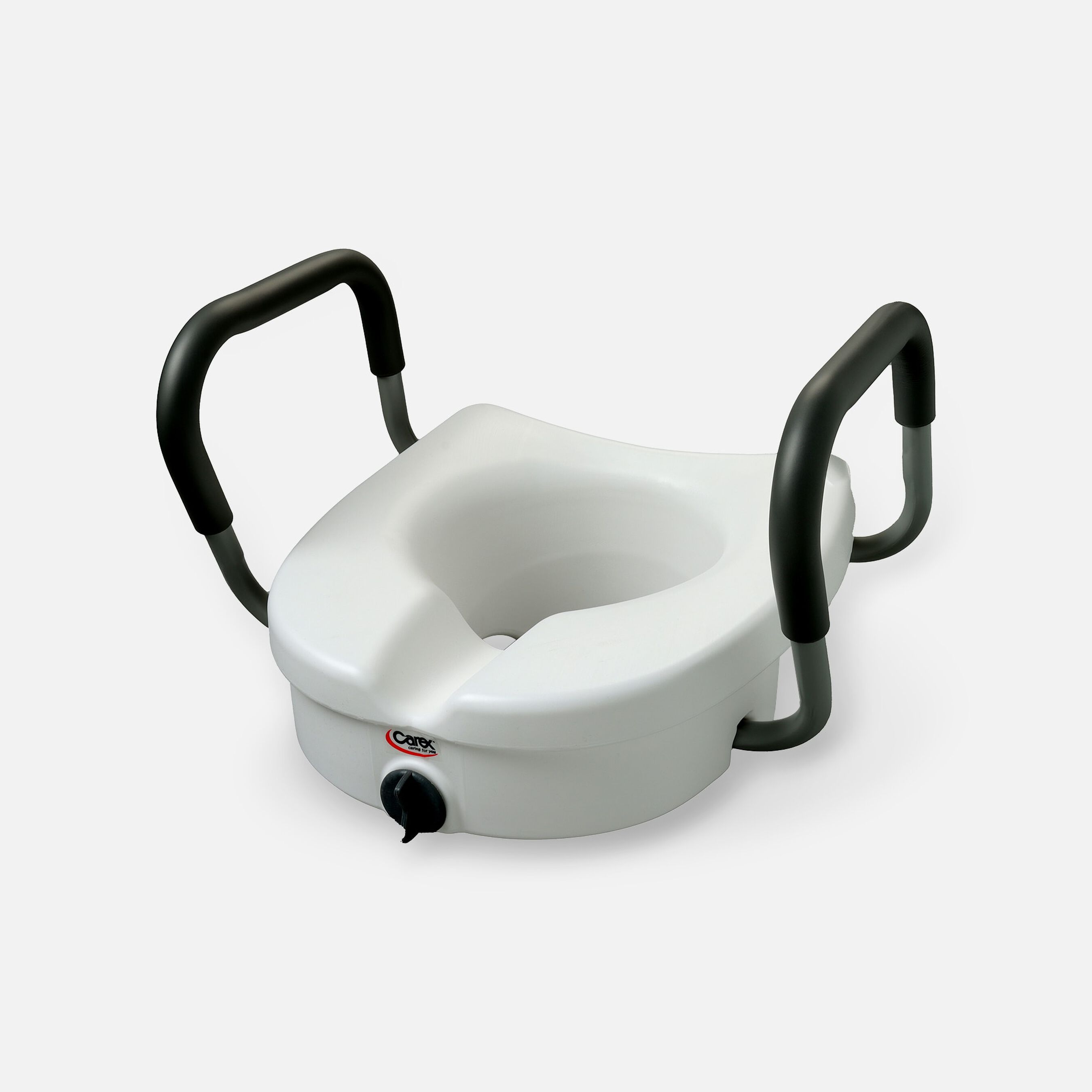 Carex Healthcare Lock Raised Toilet Seat With Arms B311c0