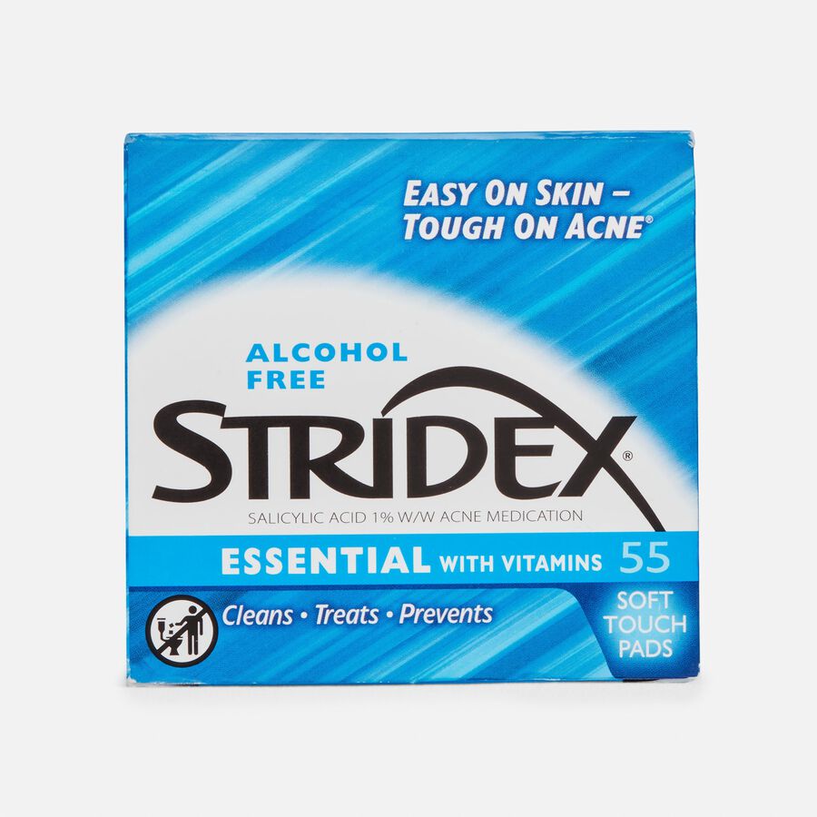 Stridex Medicated Pads Essential, 55 ct., , large image number 0