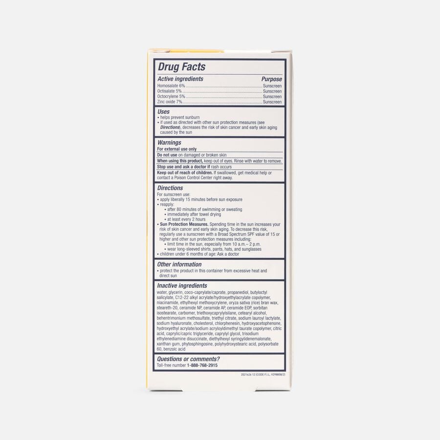 CeraVe Hydrating Sheer Sunscreen for Face and Body, SPF 30, , large image number 1