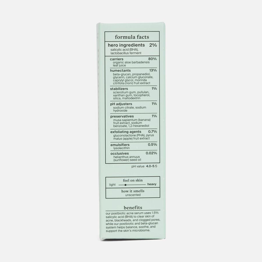 Cocokind Postbiotic Acne Serum for Blemish-Prone Skin, 1 oz., , large image number 1
