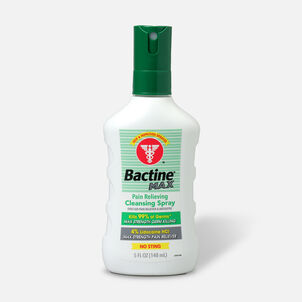 Bactine Max First Aid Pain Relieving Cleansing Spray, 5 fl oz.