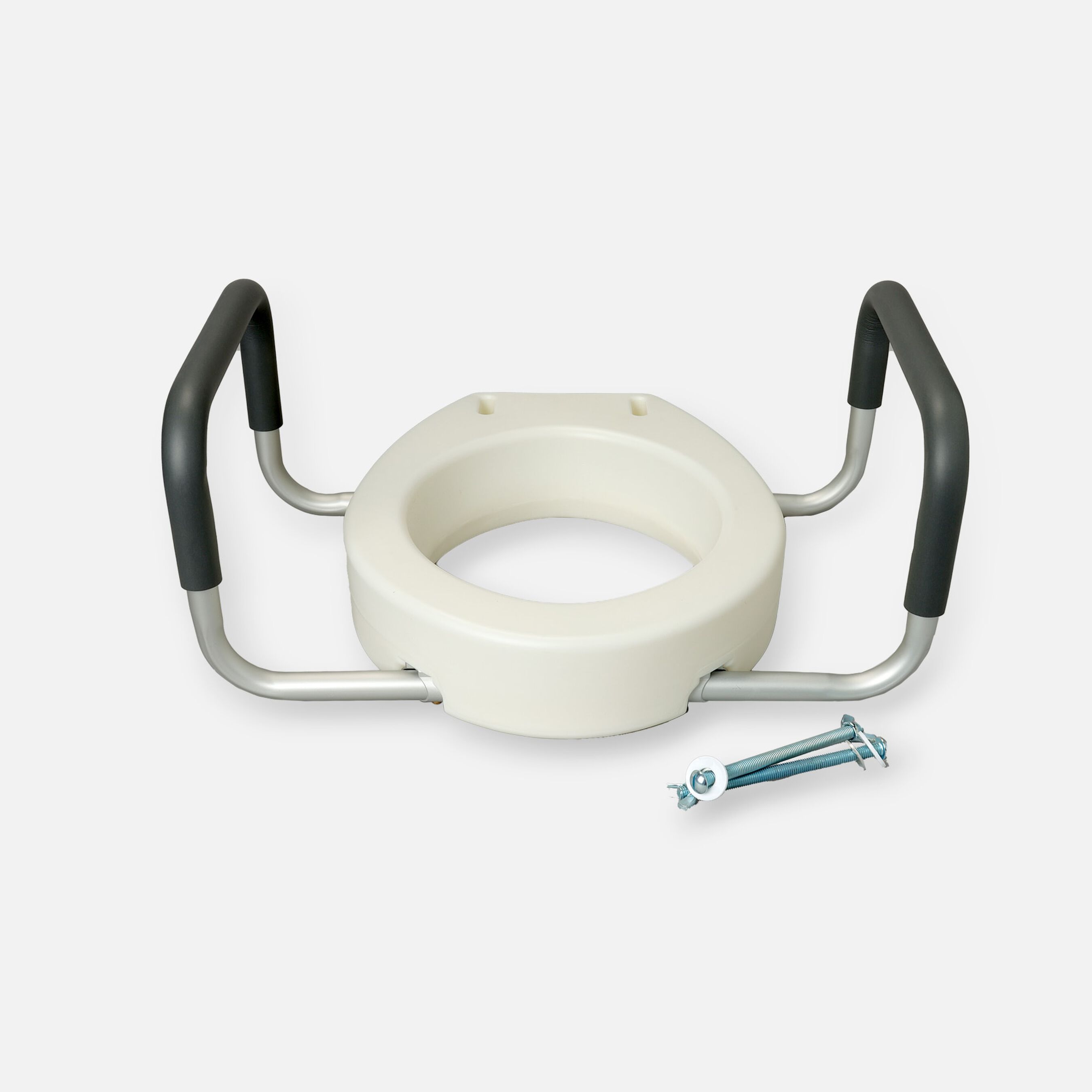 Essential Medical Toilet Seat Riser with Removable Arms