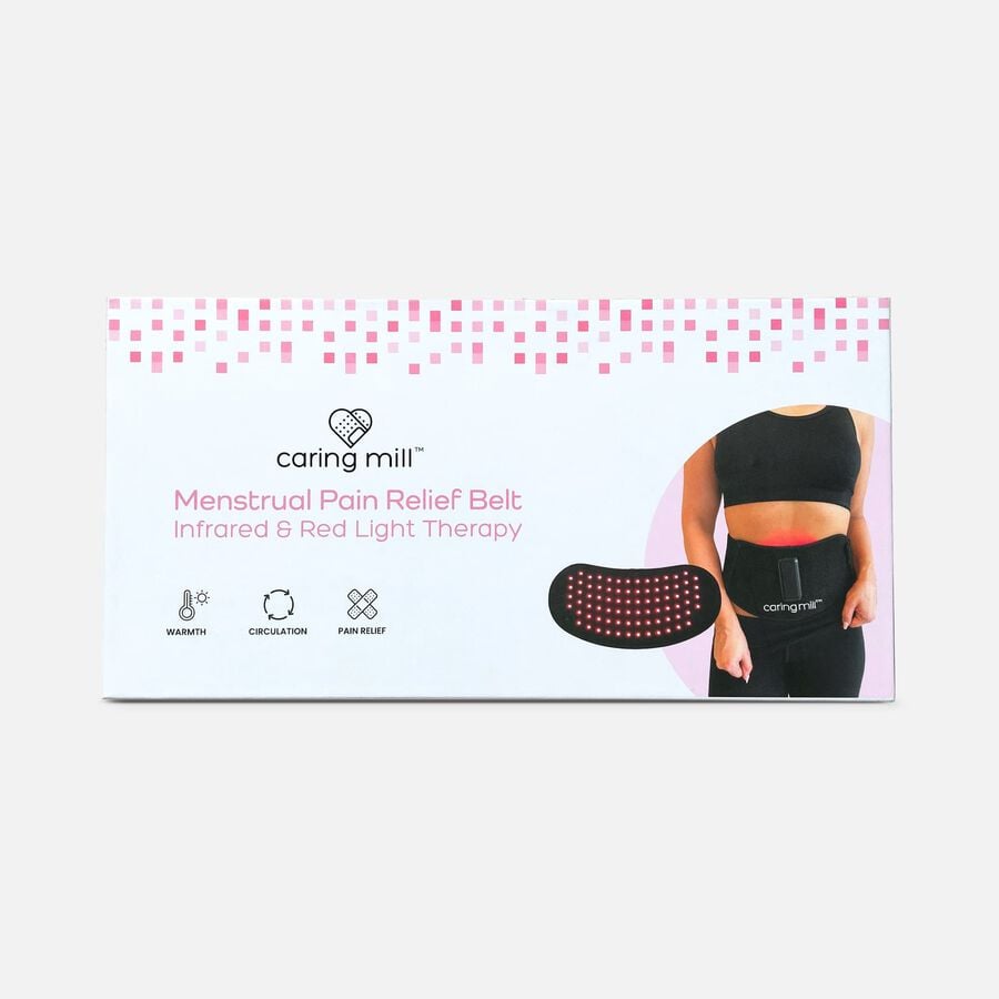 Caring Mill™ Menstrual Red Light Therapy Pain Relief Belt, , large image number 0