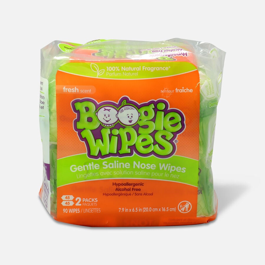 Boogie Wipes® 2-Pack 45-Count Saline Wipes in Fresh Scent, , large image number 0