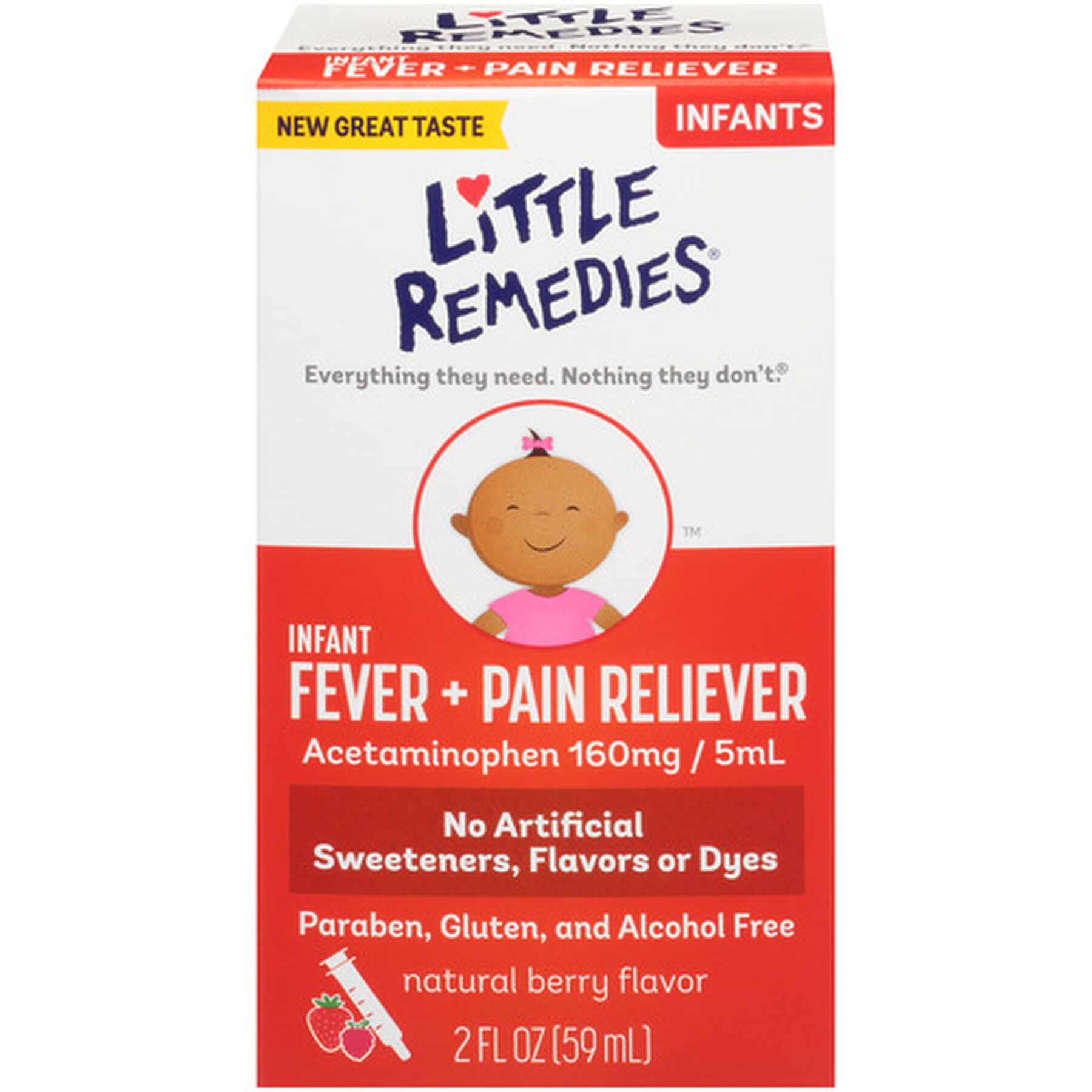Little Fevers Infant Fever & Pain Reliever, 2 oz