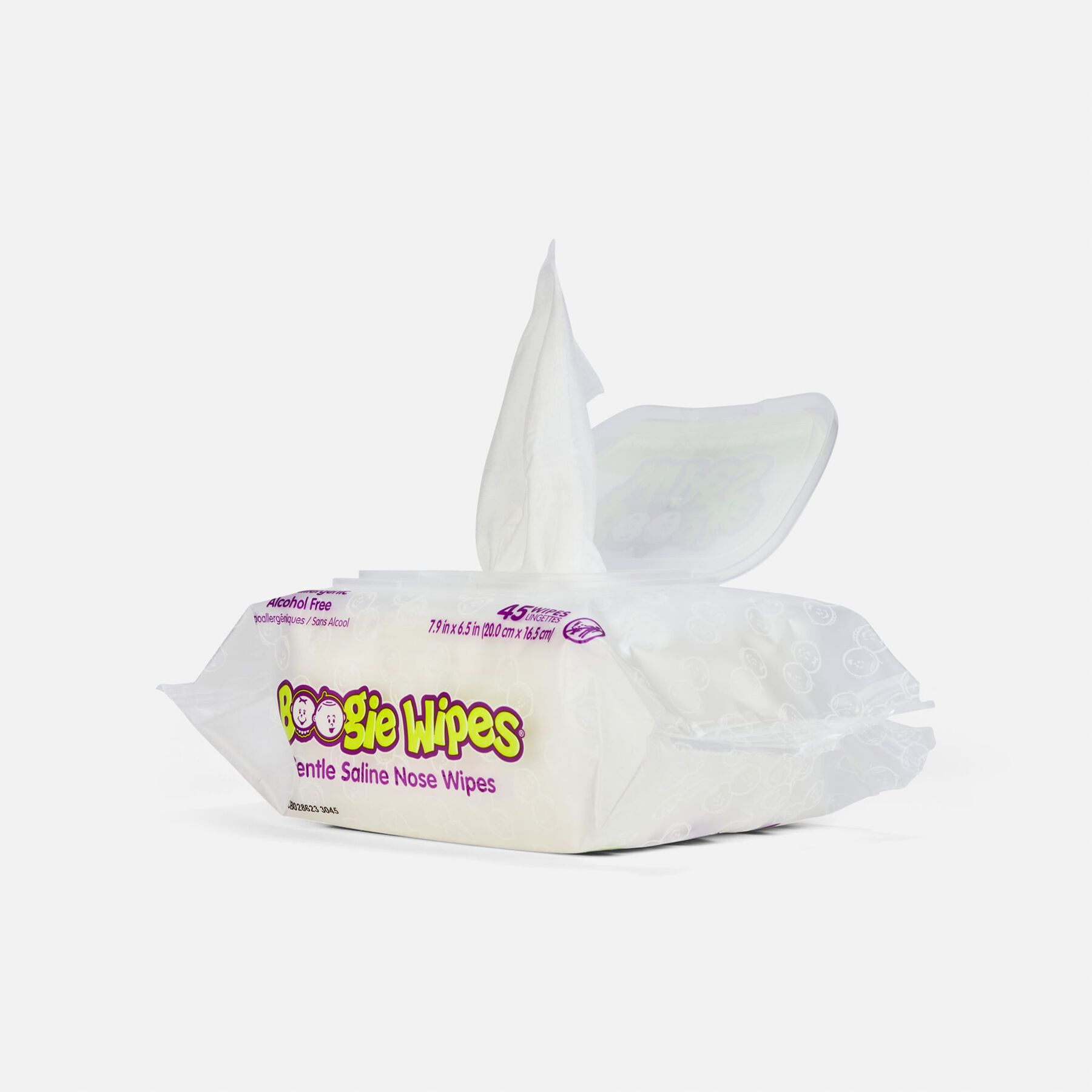 HSA Eligible Boogie Wipes® 2Pack 45 ct. Saline Wipes in Unscented