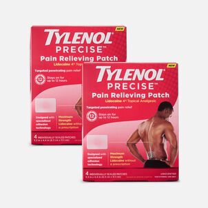 TYLENOL&reg; PRECISE&reg; Pain Relieving Patches, Large, 4 ct. (2-Pack)