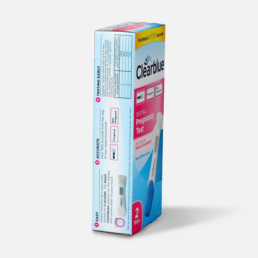 Clearblue Digital Smart Countdown Pregnancy Test - 2 ct., , large image number 1