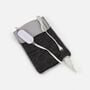 Sharper Image Calming Heat Copper and Charcoal Weighted Heating Pad, , large image number 1