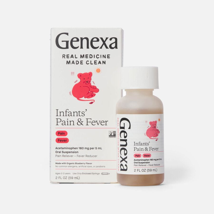 Genexa Infant's Pain & Fever Oral Suspension, 2 oz., , large image number 0