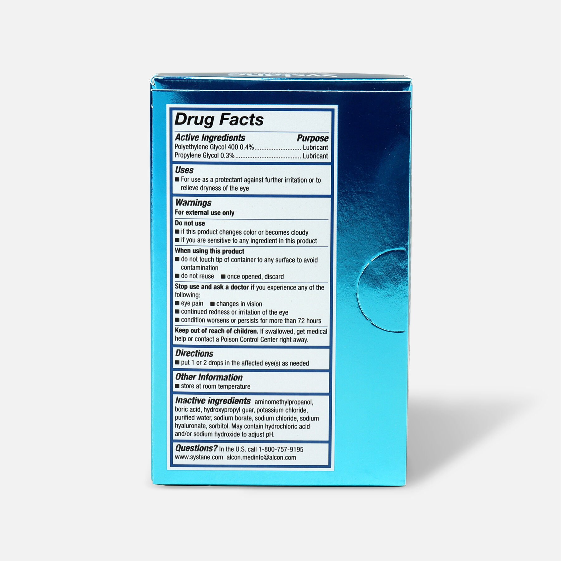 HSA Eligible Systane Hydration Preservative Free Eye Drops, 30 ct