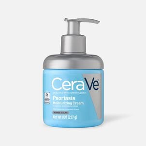 CeraVe Moisturizing Cream for Psoriasis Treatment With Salicylic Acid & Urea for Dry Skin Itch Relief