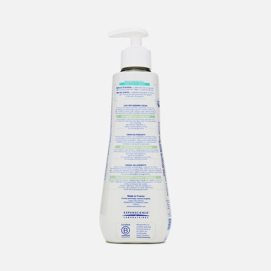 Mustela Stelatopia+ Lipid-Replenishing Cream, 10.14 fl oz., , large image number 1
