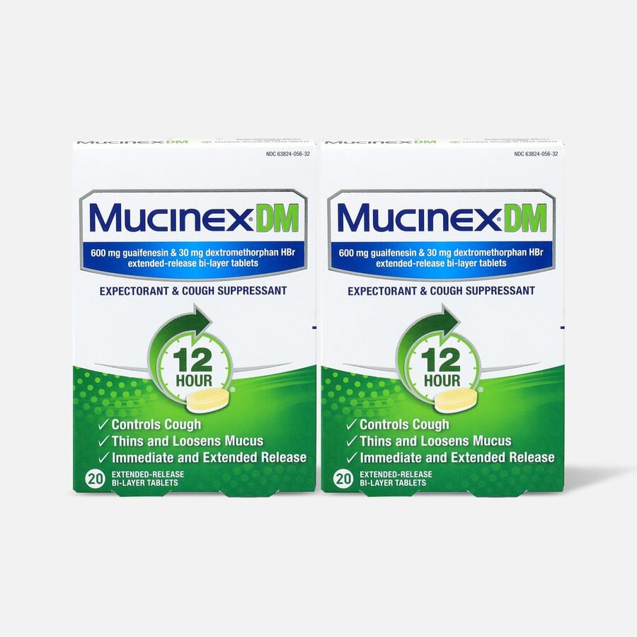 Mucinex Extended Release Bi-Layer Tablets, 20 ct. (2-Pack), , large image number 0