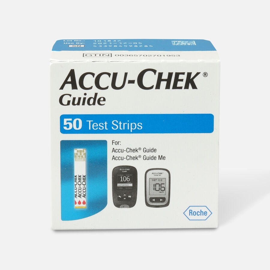 Accu-Chek Guide Blood Glucose Test Strips, 50 ct., , large image number 0