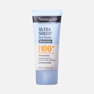 Neutrogena Ultra Sheer Dry-Touch Sunscreen Max SPF 100+, 3 oz. Tube