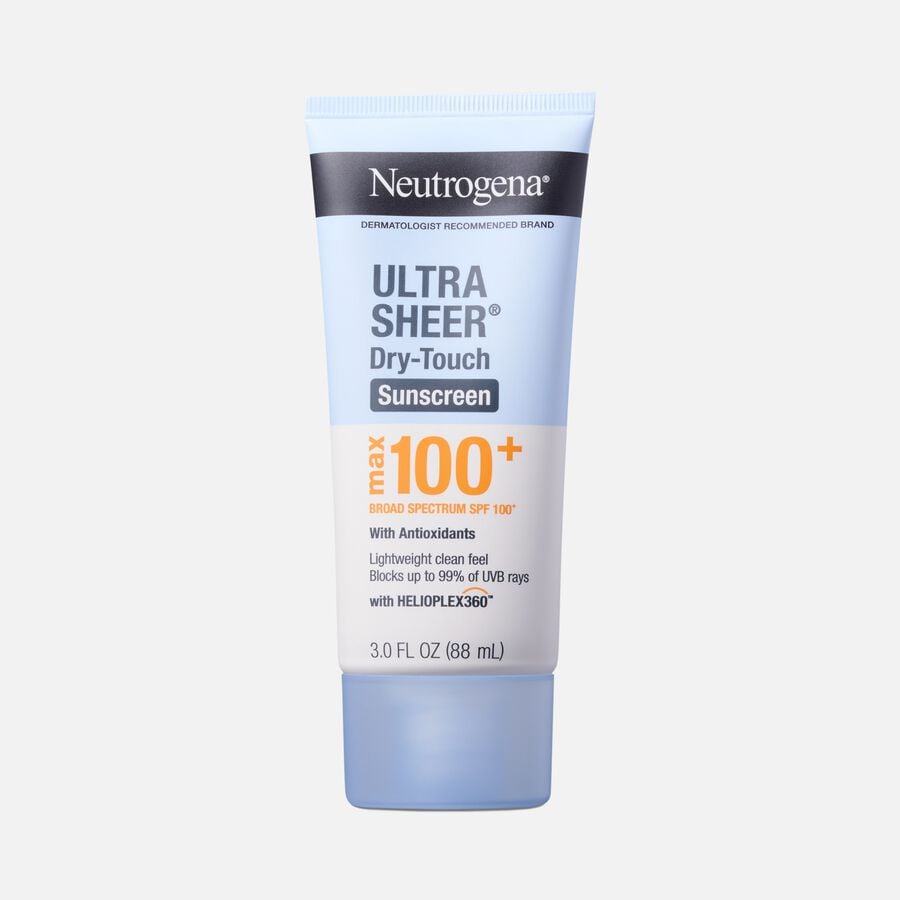 Neutrogena Ultra Sheer Dry-Touch Sunscreen Max SPF 100+, 3 oz. Tube, , large image number 0