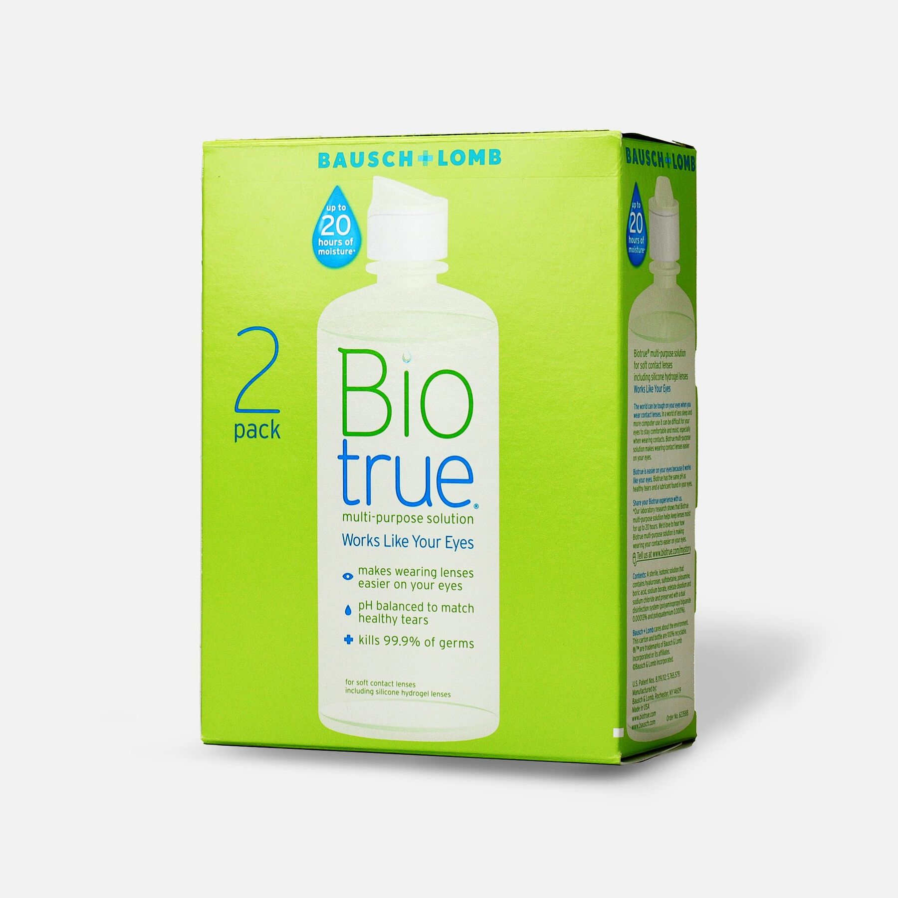 Bausch and Lomb Biotrue MultiPurpose Solution for Soft Contact Lenses