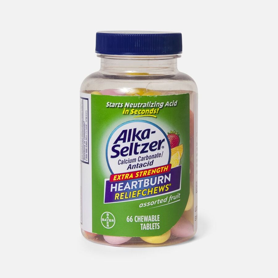 Alka-Seltzer ReliefChews Heartburn Assorted Fruit, 66 ct., , large image number 0