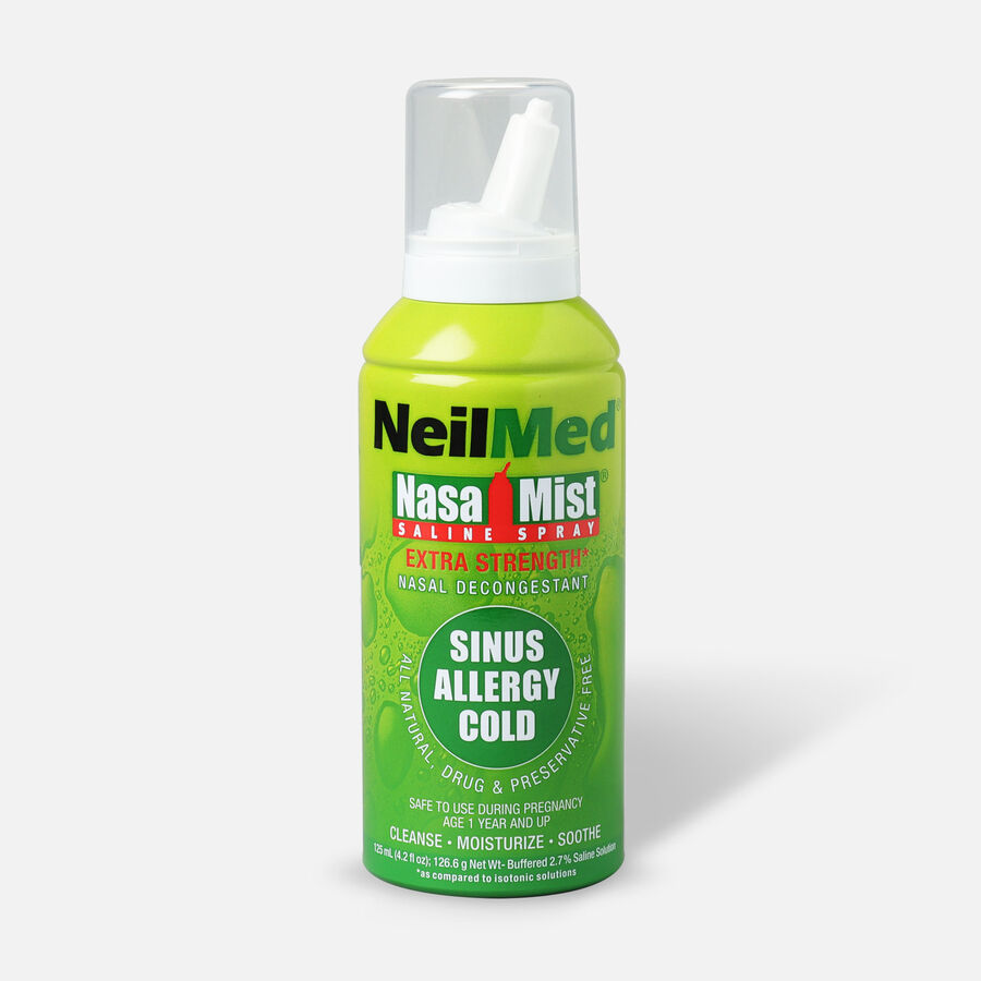NeilMed NasaMist Hypertonic Saline Spray, 4.2 oz., , large image number 0