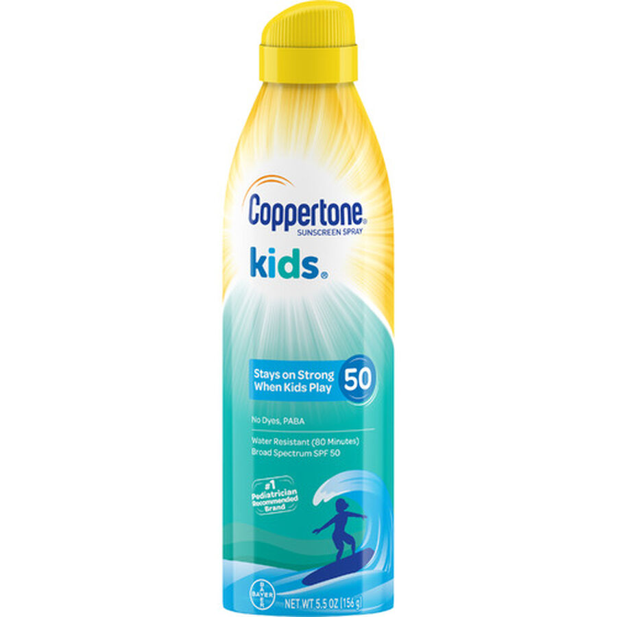 Coppertone Kids Continuous Spray SPF 50, 5.5 oz., , large image number 0
