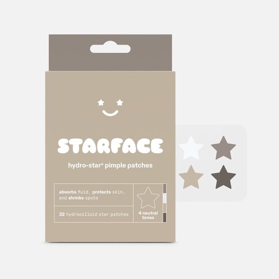 Starface Hydro-Star Earth Pimple Patches, 32 ct., , large image number 0