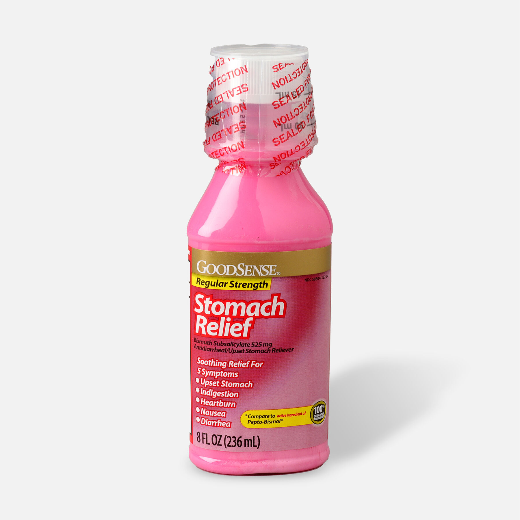 GoodSense® Stomach Relief, Bismuth Subsalicylate 525 mg, 8 fl oz