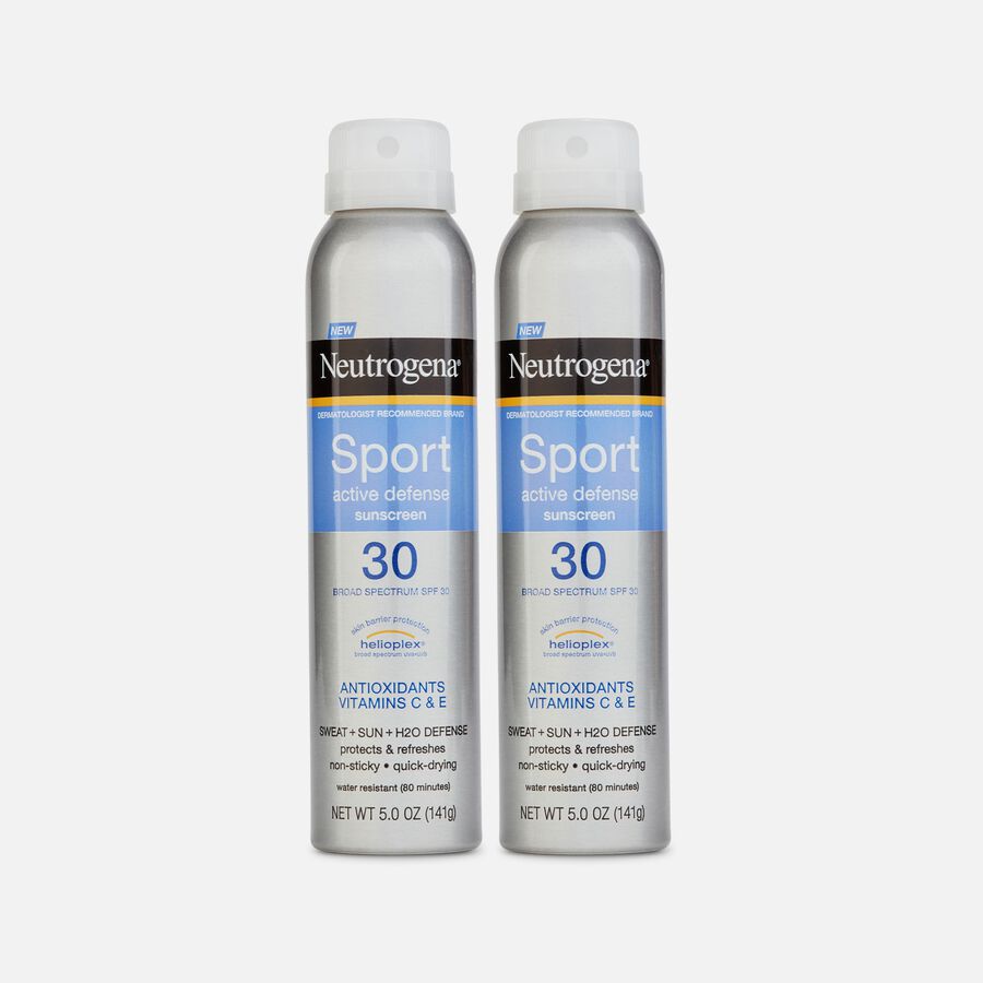 Neutrogena Sport Body Spray, SPF 30, 5 oz. (2-Pack), , large image number 0