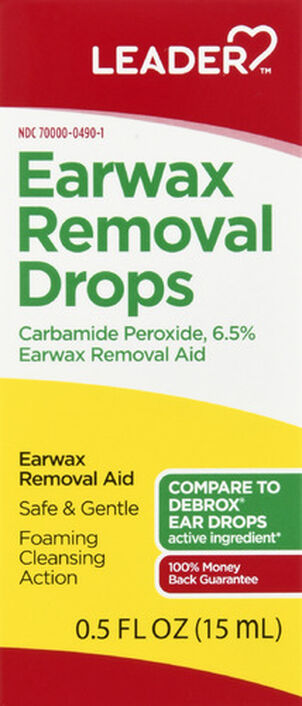 LEADER™ Ear Wax Removal Drops 0.5 oz.
