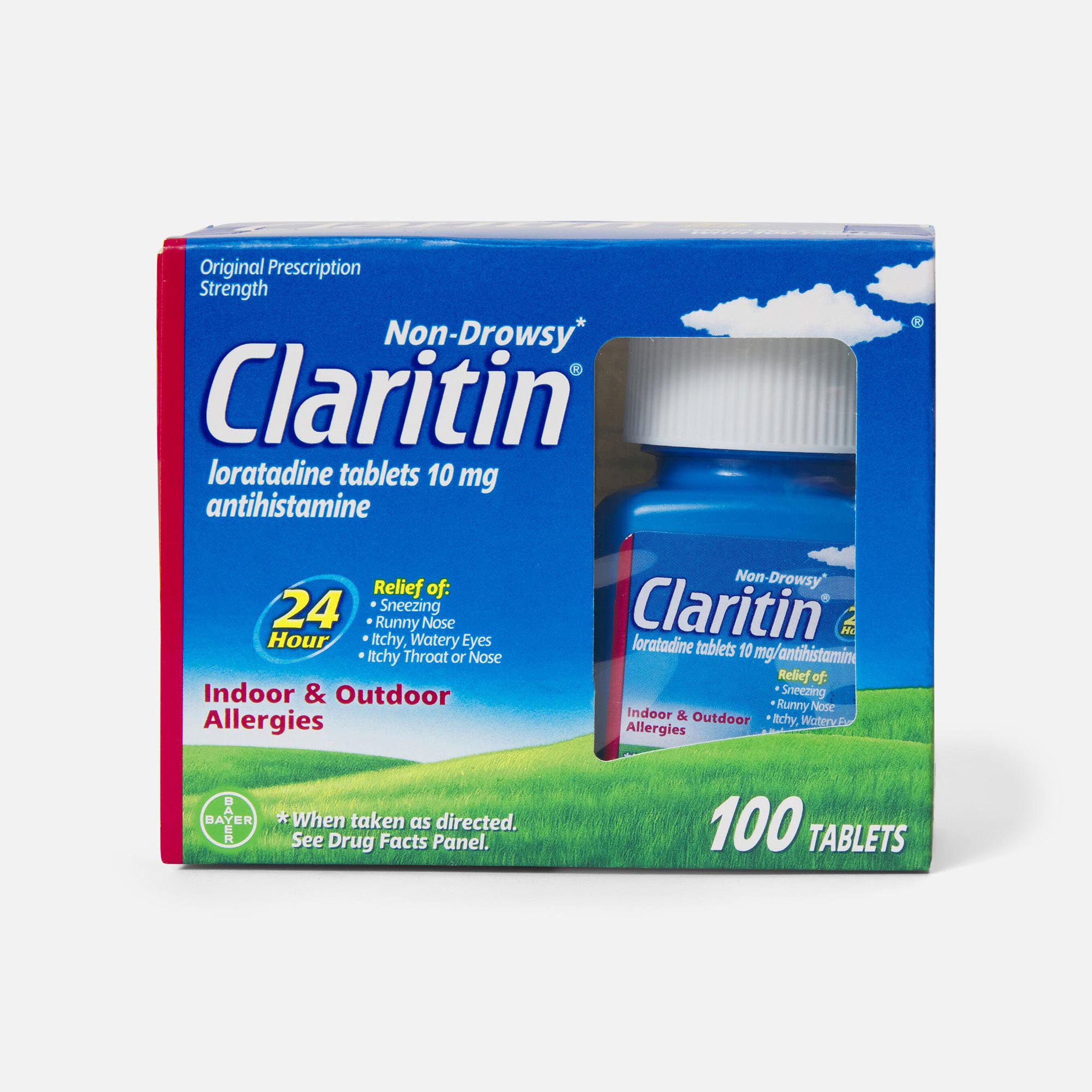 HSA Eligible Claritin 24 Hour Allergy Medicine, Non Drowsy Prescription