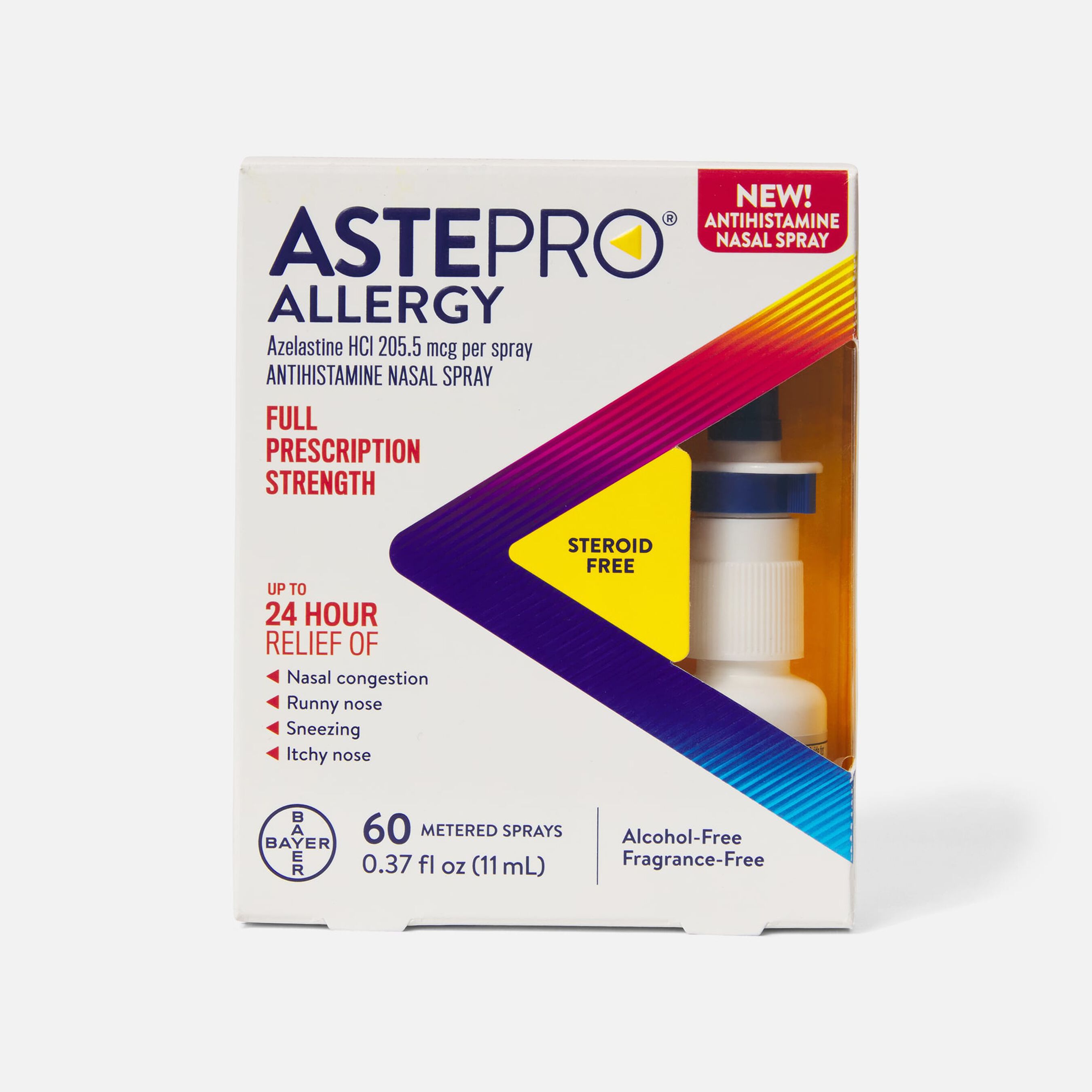 Astepro® Allergy Nasal Spray, 24hour Allergy Relief, SteroidFree