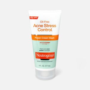 Neutrogena Acne Stress Control Power-Cream Wash, 6 oz.