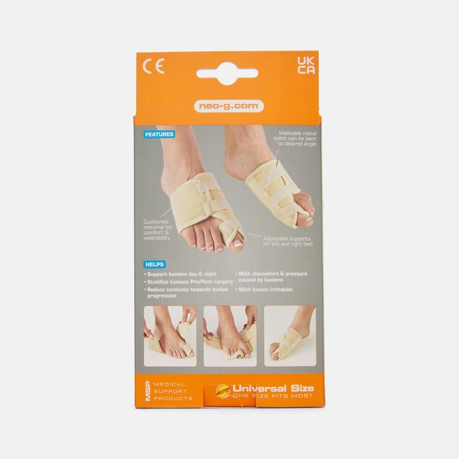 Neo-G Bunion Hallux Valgus Soft Support, One Size, 2 ct., , large image number 1