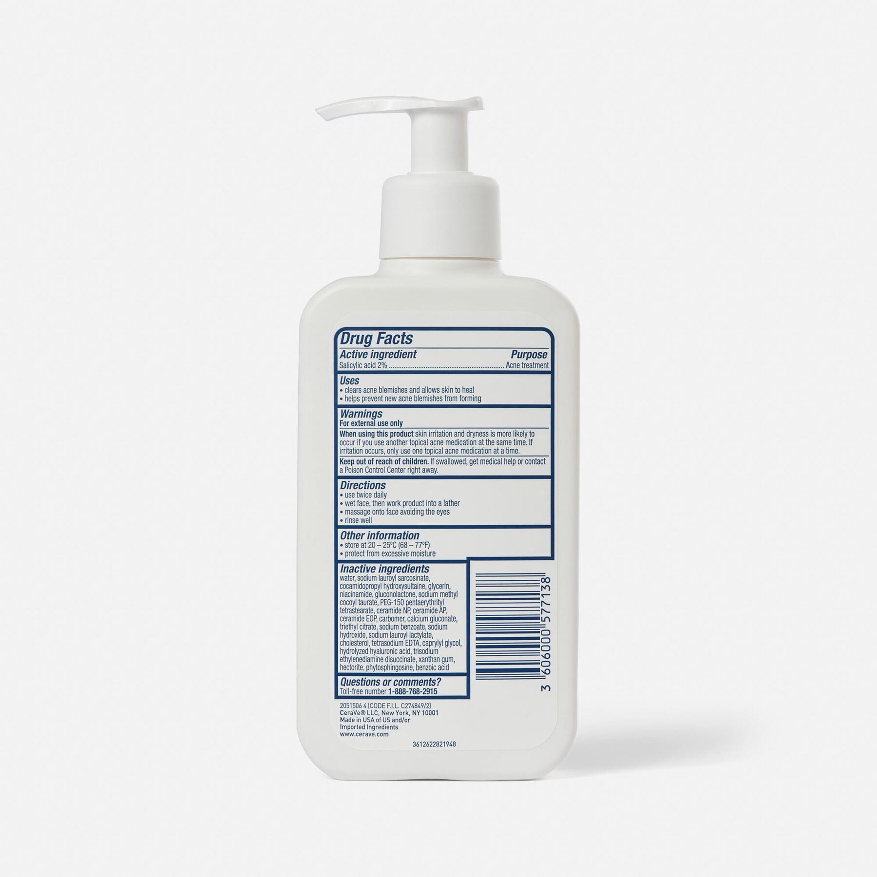 HSA Eligible CeraVe Acne Control Cleanser, 8 oz. HSA Eligible