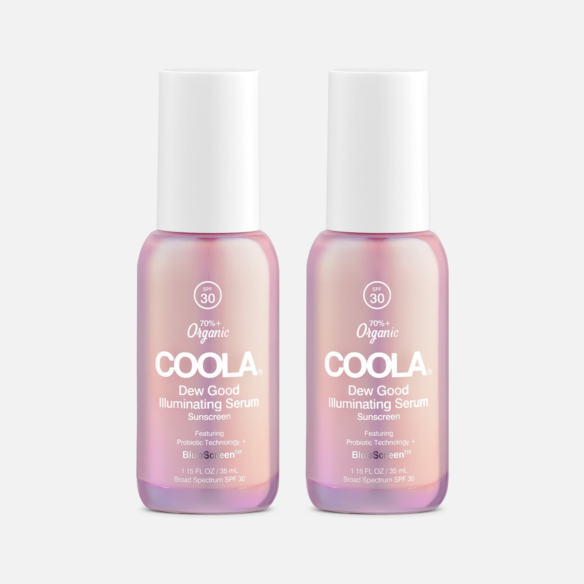 COOLA Dew Good Illuminating Serum Sunscreen with Probiotic