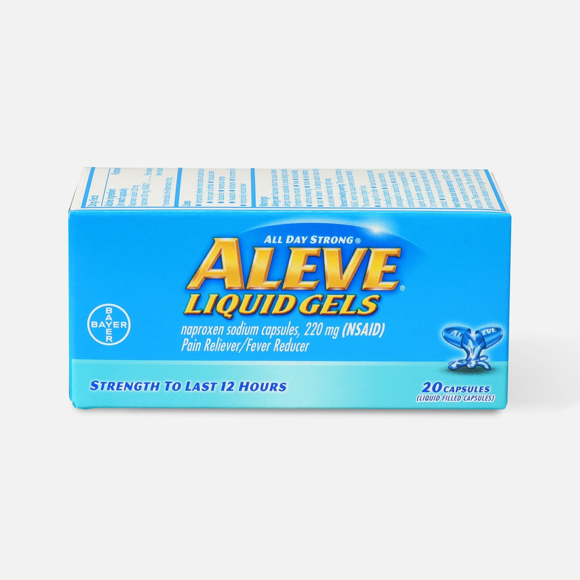 Aleve Liquid Gels Pain Reliever/Fever Reducer