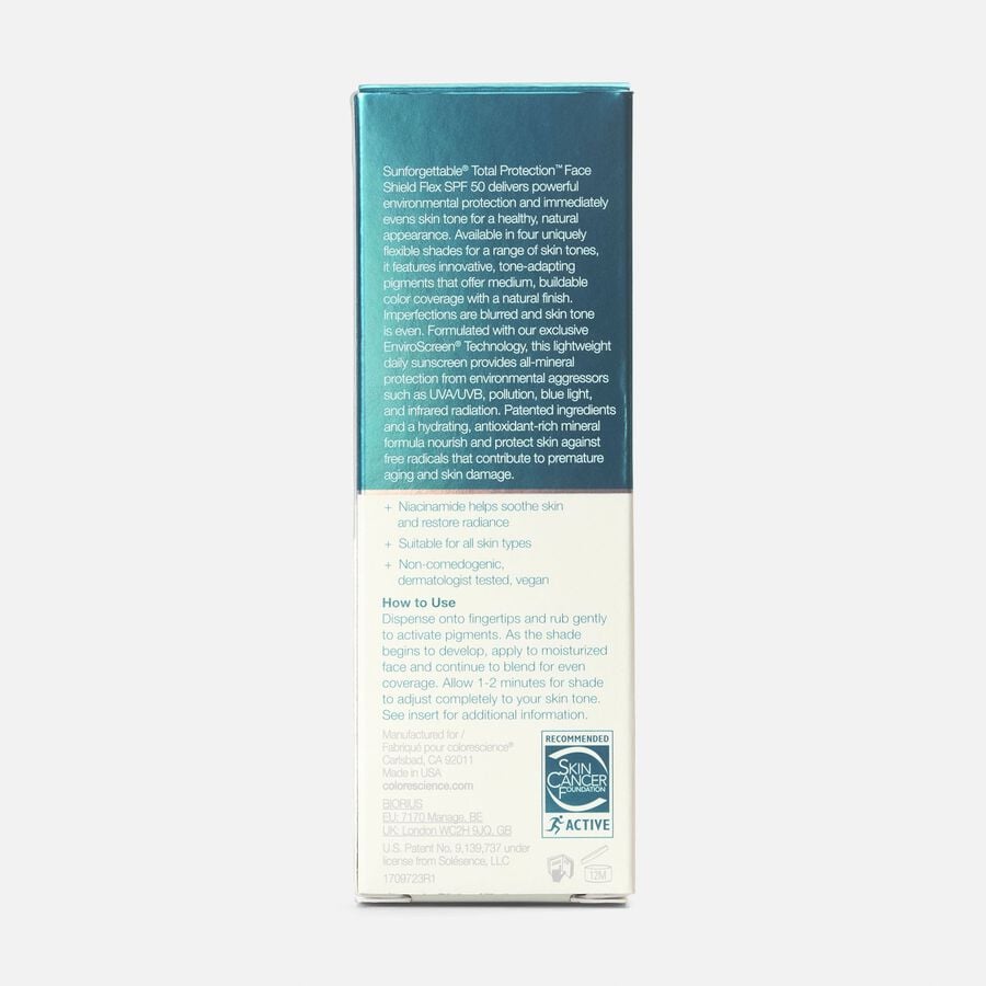 Colorescience Sunforgettable® Total Protection™ Face Shield, Flex, SPF 50, Medium, 1.8 fl oz, Medium, large image number 3