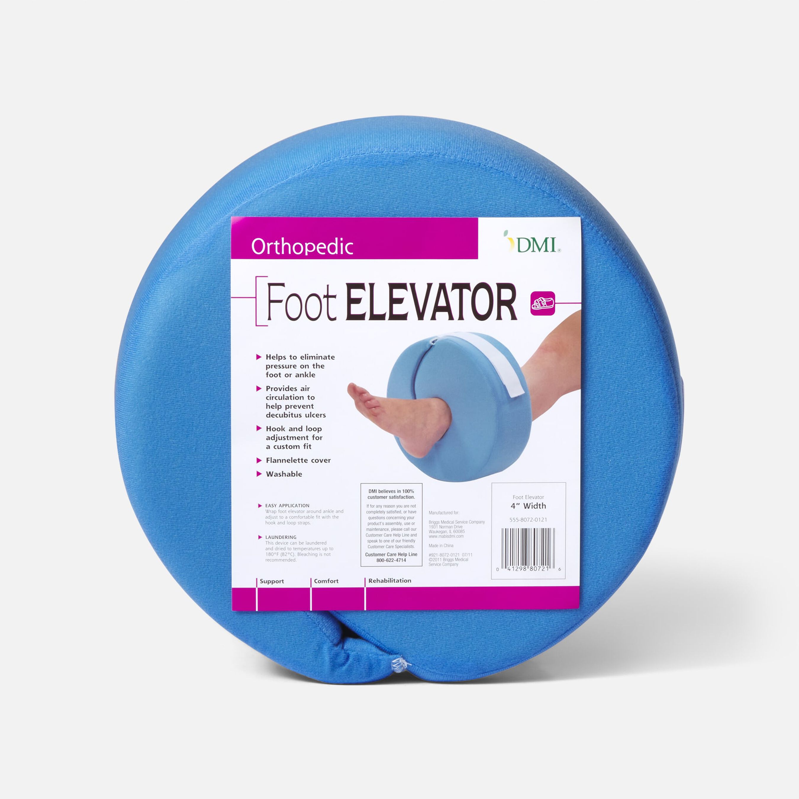 HSA Eligible DMI Contour Foot Elevator Foam Leg Rest Cushion Pillow