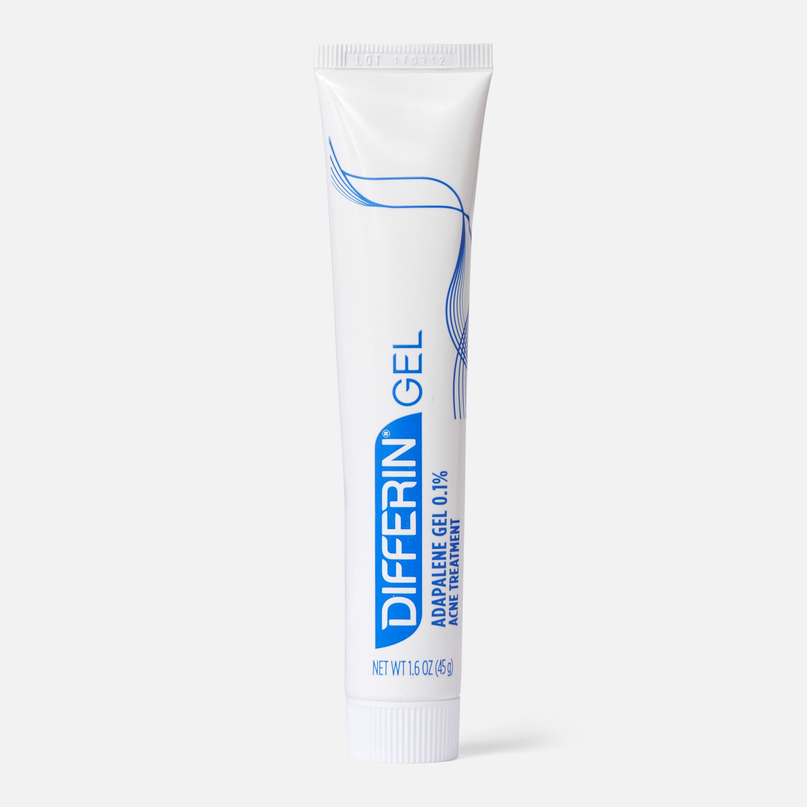 Differin 0.1% Adapalene Treatment Gel, 45g Tube