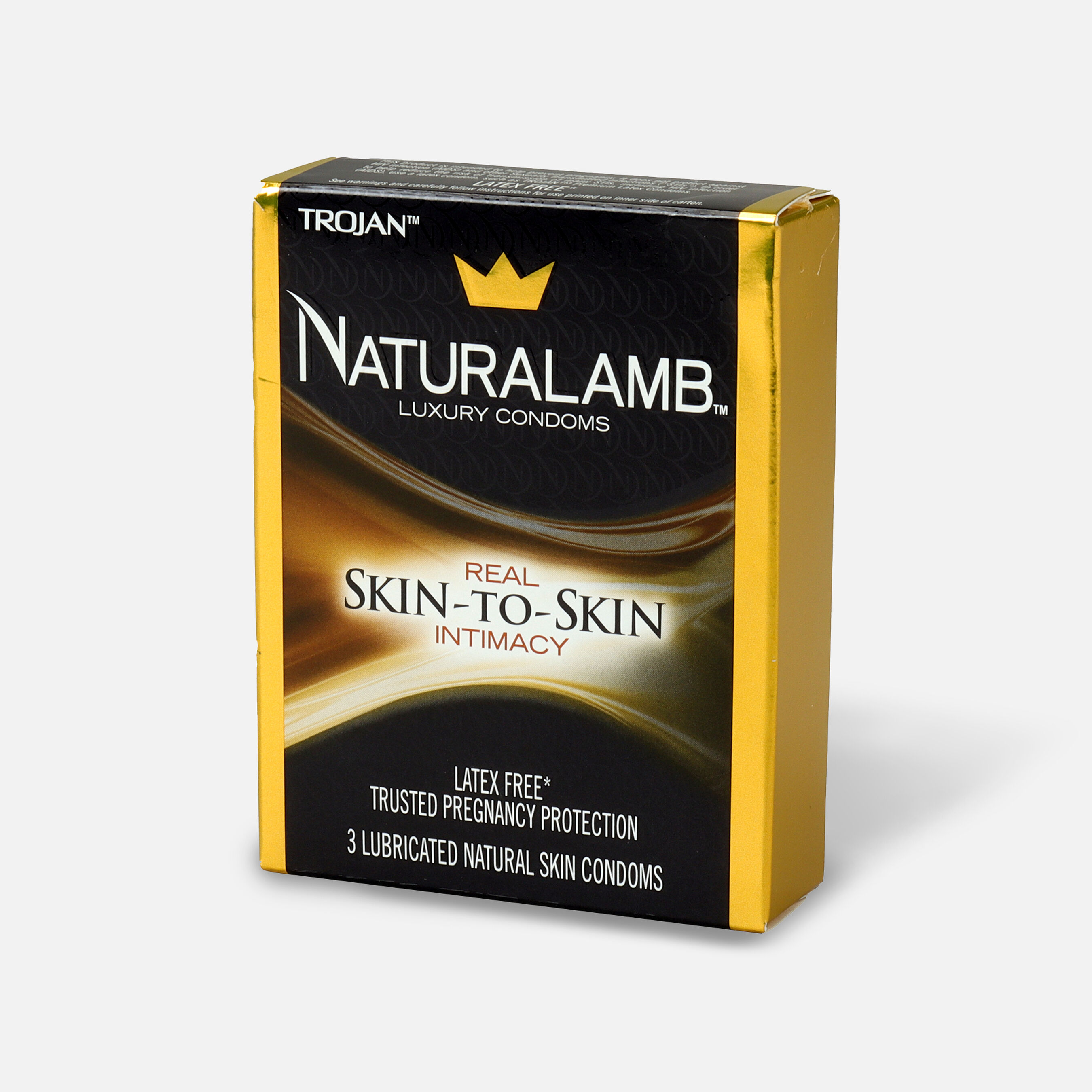 Trojan Condoms Trojan Naturalamb Skin 3 Pack Condoms 