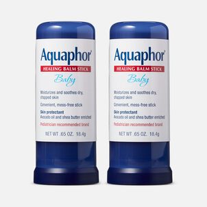 Aquaphor Baby Healing Balm Stick, 0.65 oz. (2-Pack)