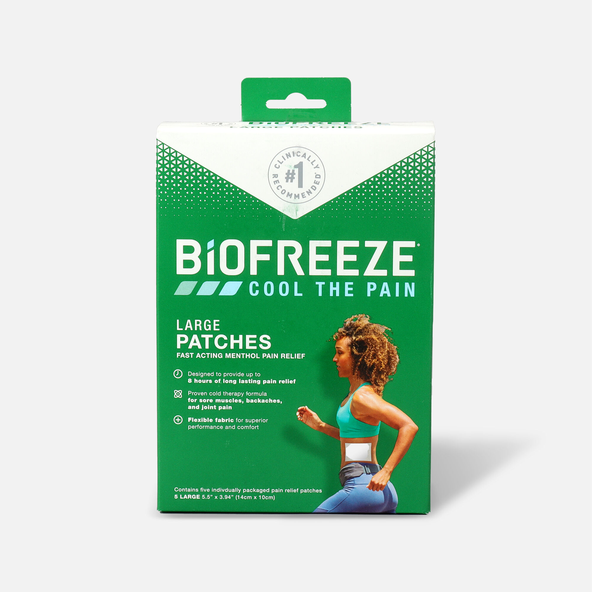 40 on sale Large Biofreeze Pain Patches!