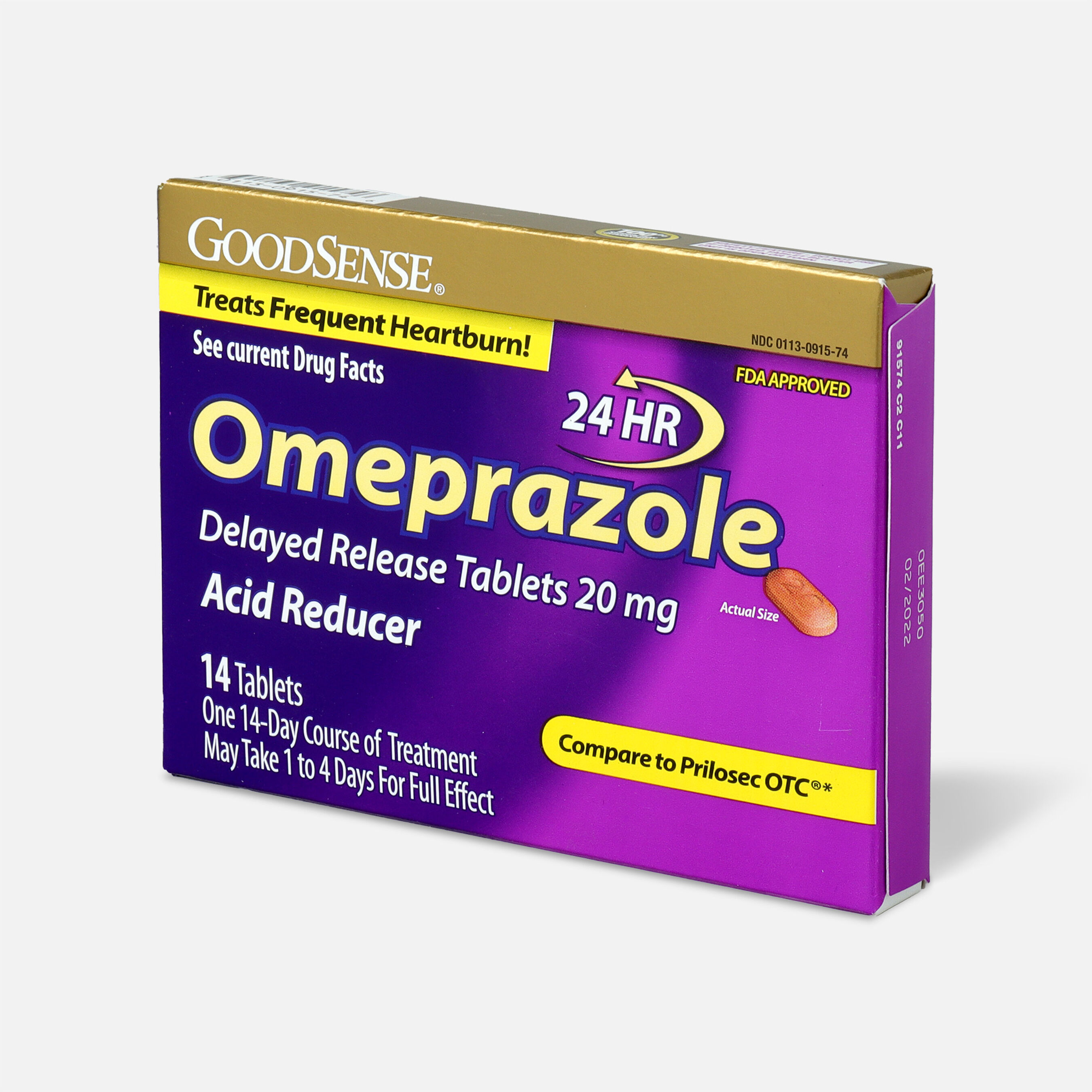 GoodSense® Omeprazole Delayed Release Tablets 20 mg, Acid Reducer