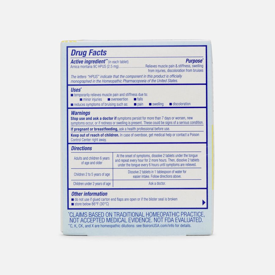 Boiron Arnicare Pain Relief Meltaway Tablets, 60 ct., , large image number 1