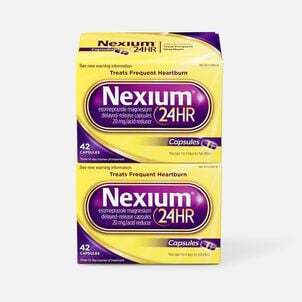 Nexium 24HR Capsules, 42 ct. (2-Pack)