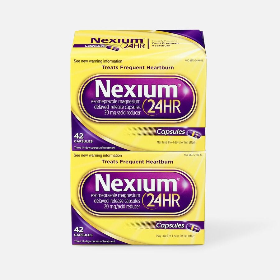 Nexium 24HR Capsules, 42 ct. (2-Pack), , large image number 0